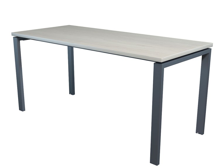 Стол NT 160x70 белое дерево/антрацит купить в Краснодаре