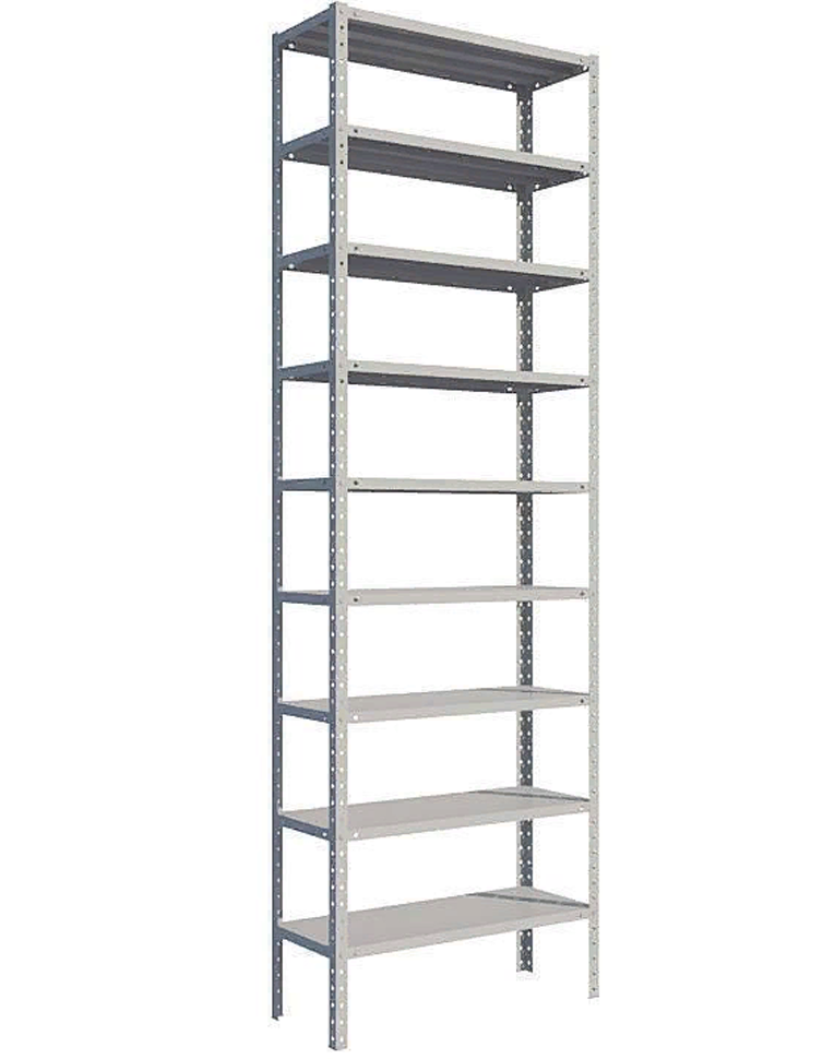 Стеллаж MS Standart 2000х1000х600 9 полок купить в Краснодаре