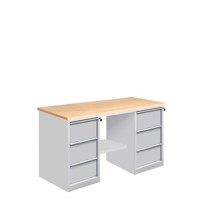 Верстак слесарный Gresson ВС-Т3Т3 ВС-1800Т3Т3 купить в Краснодаре