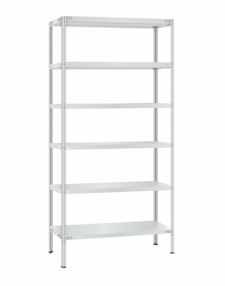 Стеллаж металлический Титан МС-500 2300х1000х500 6 полок купить в Краснодаре Стеллаж металлический Титан МС-500 2300х1000х500 6 полок купить в Краснодаре