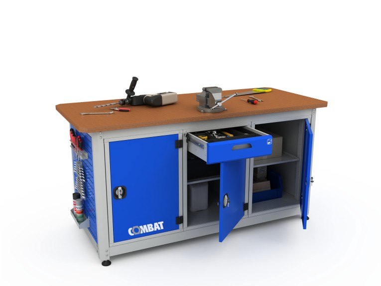 Верстак трехтумбовый COMBAT 3121.1830 купить в Краснодаре Верстак трехтумбовый COMBAT 3121.1830 купить в Краснодаре