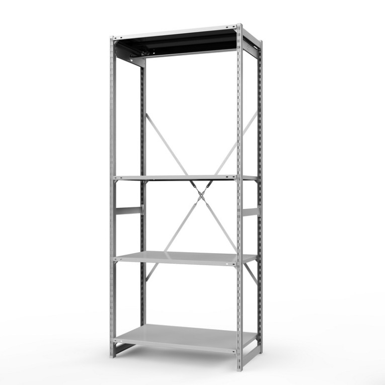 Стеллаж металлический ТСУ Универсал, 2500х1060х600 мм.Штанги: 1шт. Полки: металл усил. 4 шт. купить в Краснодаре