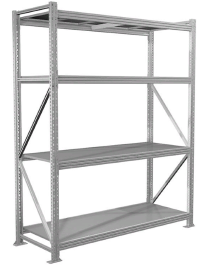 Стеллаж MS Profi 2500х1800х1000 4 полки Стеллаж MS Profi 2500х1800х1000 4 полки