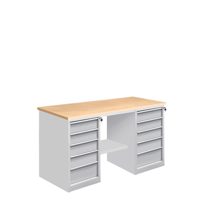 Верстак слесарный Gresson ВС-Т5Т5 ВС-1500Т5Т5 купить в Краснодаре