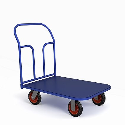 Тележка платформенная ТП 6 (г/п 550 кг, 1200x800 мм, колеса литая протекторная резина 200 мм) купить в Краснодаре Тележка платформенная ТП 6 (г/п 550 кг, 1200x800 мм, колеса литая протекторная резина 200 мм) купить в Краснодаре