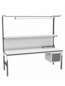 Стол монтажный ДиКом СР-М-200/90-05 ESD Пластик