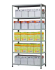 Стеллаж MS Strong 2550х700х400 6 полок купить в Краснодаре