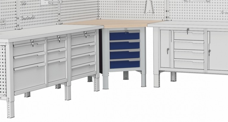 Угловой верстак CU Constructor купить в Краснодаре Угловой верстак CU Constructor купить в Краснодаре