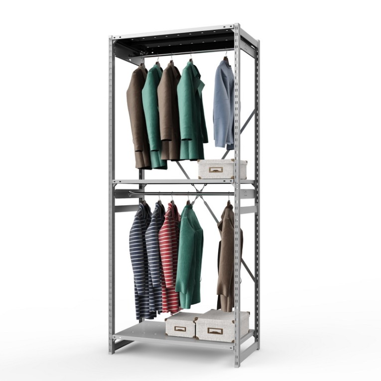 Стеллаж металлический ТСУ Универсал, 2500х1060х600 мм.Штанги: 2шт. Полки: металл перф. 3 шт. купить в Краснодаре