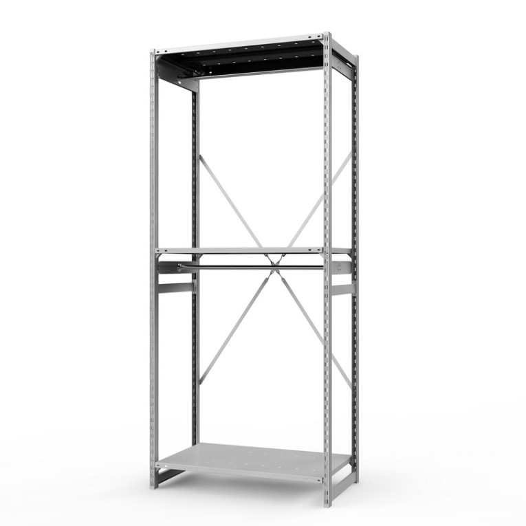 Стеллаж металлический ТСУ Универсал, 2500х1060х600 мм.Штанги: 2шт. Полки: металл перф. 3 шт. купить в Краснодаре