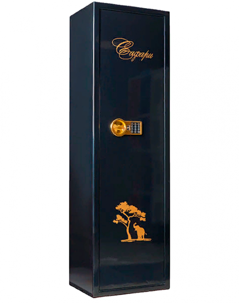 Оружейный сейф Сафари EL GOLD (черный) купить в Краснодаре Оружейный сейф Сафари EL GOLD (черный) купить в Краснодаре