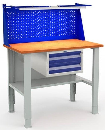 Верстак Expert W120.F2/F2.111.WSh купить в Краснодаре Верстак Expert W120.F2/F2.111.WSh купить в Краснодаре