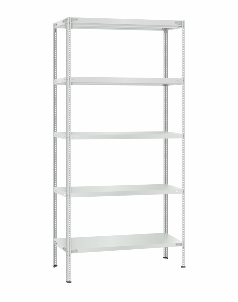 Стеллаж металлический Титан МС-500 2300х1000х600 5 полок купить в Краснодаре