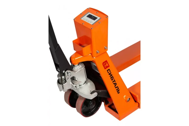 Гидравлическая тележка (рокла) ACR-ES c весами, 2,5 т, Вилы: 1150 Х 550, СибТаль, полиуретановые колеса купить в Краснодаре Гидравлическая тележка (рокла) ACR-ES c весами, 2,5 т, Вилы: 1150 Х 550, СибТаль, полиуретановые колеса купить в Краснодаре