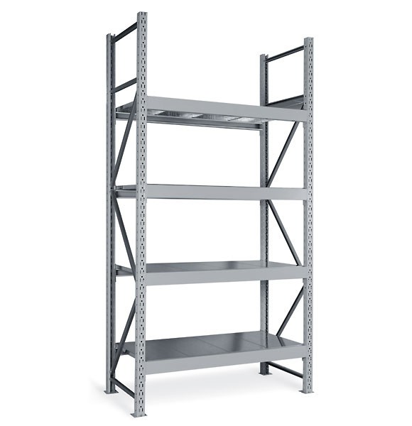 Стеллаж грузовой Диком СТ-051 2700х1200х850 с 4 ярусами купить в Краснодаре